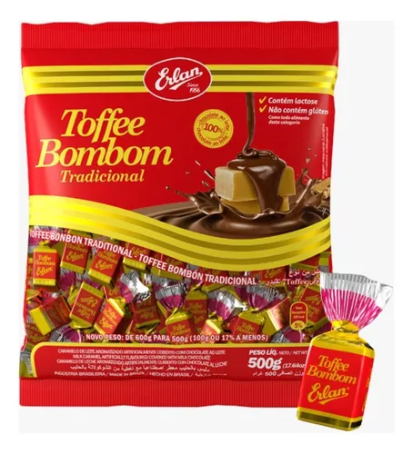 BALA TOFFEE BOMBOM TRADICIONAL