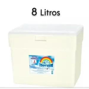 CAIXA DE ISOPOR 8 LT