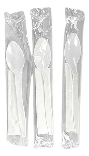 KIT COLHER + GUARDANAPO 50X1