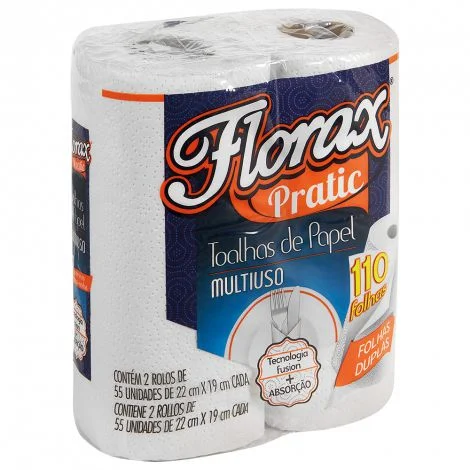 PAPEL TOALHA BOBINA COZINHA FLORAX